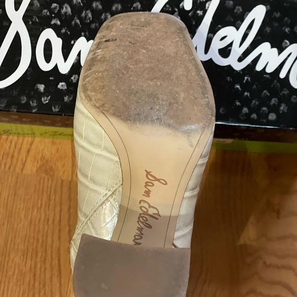 Sam Edelman ivory croc booties - Picture 9 of 10